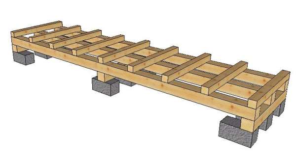 b-Lumber drying frame
